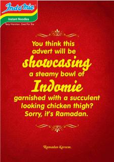 Indomie Instant Noddles: Even Our Ramadan Ads Are Fasting